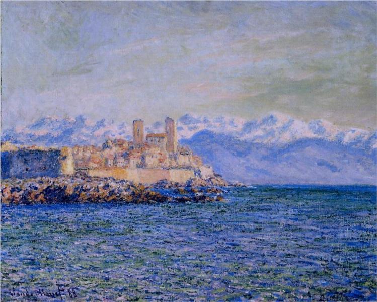 Obraz Moneta - Stary fort w Antibes