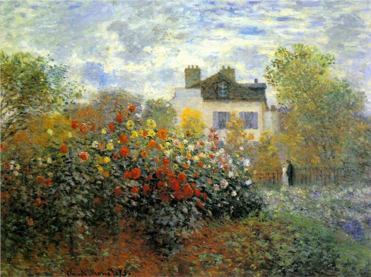 Ogród Moneta w Argenteuil - The Garden of Monet at Argenteuil