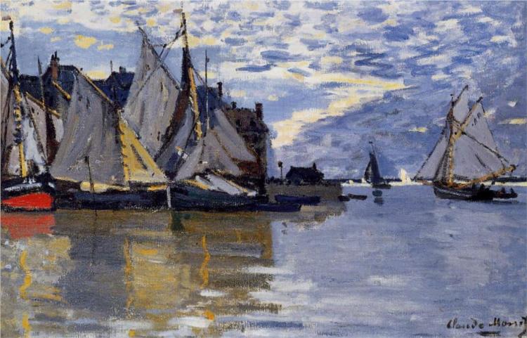 Obraz Moneta - Łodzie rybackie - sailboats