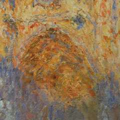 Claude Monet - Rouen Cathedral at sunset - detal 1