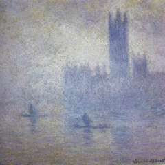 Parliament, Effect of Fog - Parlamet w Londynie, efekt mgły