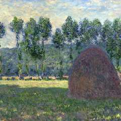 Haystacks at Giverny - 1885 - (2)