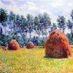 Haystacks at Giverny - 1884 - (2)